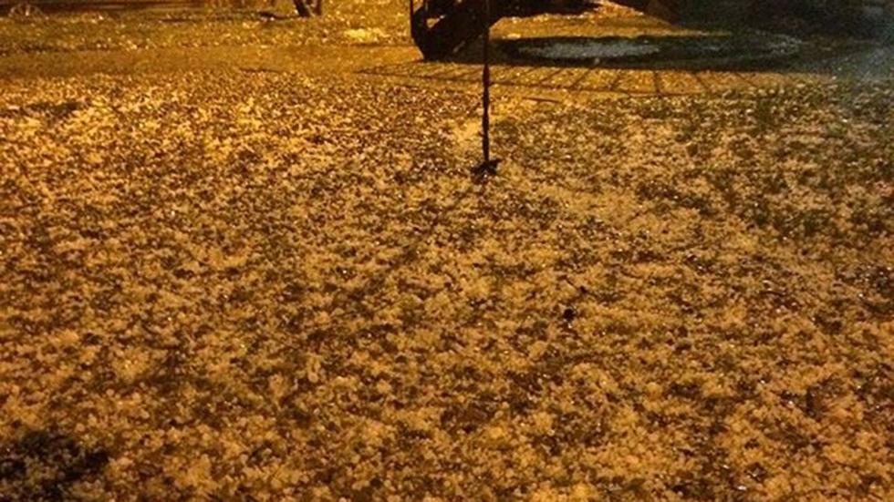 Photograph courtesy of @beech_16/Weather Channel.