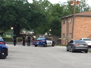 Photograph courtesy of Mike Forbes, WFAA-TV.