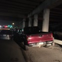 Don’t Park Under Overpass in Storm