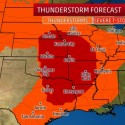 Tornadoes, Hail Again in Forecast for Parts of Central US