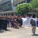 Wounded Fort Worth Officer Escorted Home by Colleagues